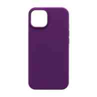 Чехол Silicone Case без лого для Apple iPhone 14/6.1 (полная защита) (045) фиолетовый