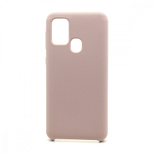 Чехол Silicone Cover Color для Samsung Galaxy M31 (018) бежевый