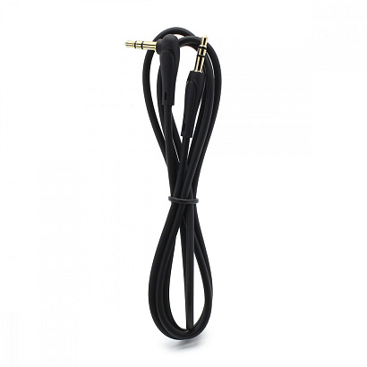 Кабель AUX (3,5 mm jack) HOCO UPA 14 (100см) черный