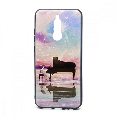 Чехол EDIVIA 3D Print (накладка/силикон-пластик) для Xiaomi Redmi 8/8A (076)