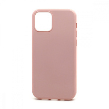 Чехол Silicone Case NEW ERA (накладка/силикон) для Apple iPhone 12/12 Pro/6.1 светло розовый