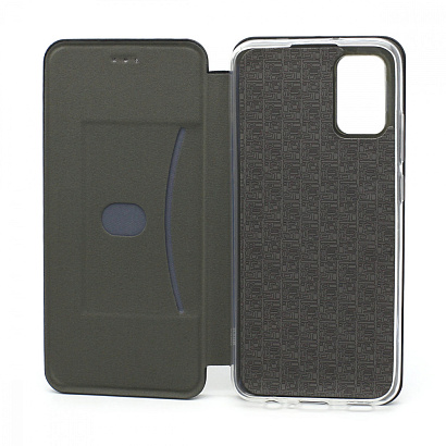 Чехол-книжка BF модельный (силикон/кожа) для Samsung Galaxy A02S/M02S черный