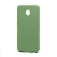 Чехол Silicone Case NEW ERA (накладка/силикон) для Xiaomi Redmi 8A зеленый