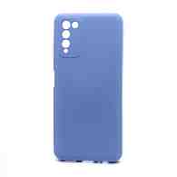 Чехол Silicone Case NEW ERA (накладка/силикон) для Huawei Honor 10X Lite голубой