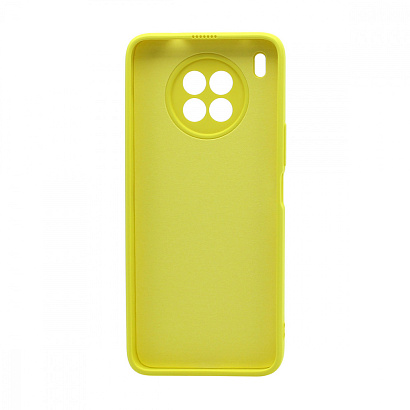 Чехол Silicone Case NEW ERA (накладка/силикон) для Huawei Honor 50 Lite/Nova 8i желтый