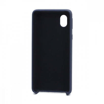 Чехол Silicone Cover Color для Samsung Galaxy A01 Core/M01 Core (008) темно синий