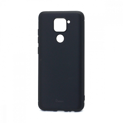 Чехол OU Lovely Fruit для Xiaomi Redmi Note 9 силикон в блистере матовый черный