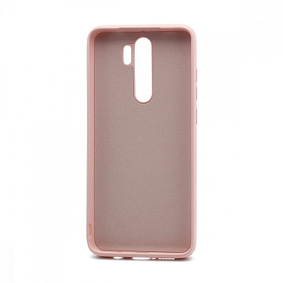Чехол Silicone Case NEW ERA (накладка/силикон) для Xiaomi Redmi Note 8 Pro светло розовый