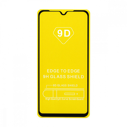 Защитное стекло Full Glass для Vivo Y91c/Y93/Y95 черное (Full GC) тех. пак