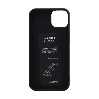 Чехол Magnetic Stend 2 для Apple iPhone 14/6.1 (004) черный