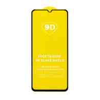 Защитное стекло Full Glass для Samsung Galaxy A03 черное (Full GC) тех. пак