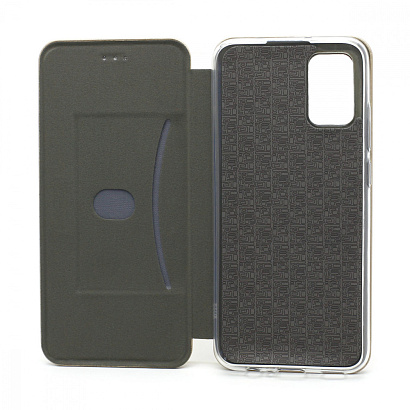 Чехол-книжка BF модельный (силикон/кожа) для Samsung Galaxy A02S/M02S золотистый