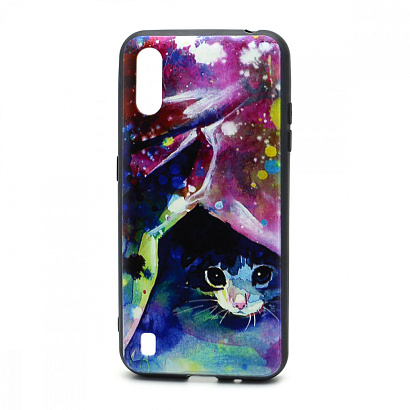 Чехол EDIVIA 3D Print (накладка/силикон-пластик) для Samsung Galaxy M01 (079)