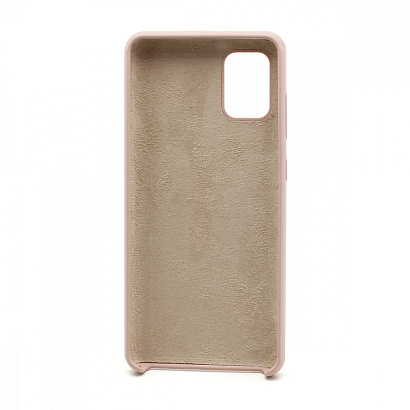 Чехол Silicone Cover Color для Samsung Galaxy A31 (018) бежевый