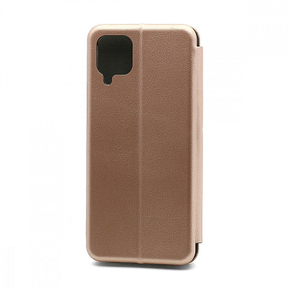Чехол-книжка BF модельный (силикон/кожа) для Samsung Galaxy A12 розовый
