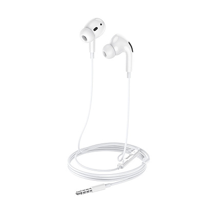 Наушники с микрофоном HOCO M-1 Pro (3.5 mm jack) белые