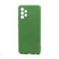 Чехол Silicone Case NEW ERA (накладка/силикон) для Samsung Galaxy A32 4G зеленый