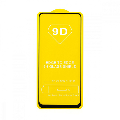 Защитное стекло Full Glass для Xiaomi Redmi Note 10/Redmi Note 10S черное (Full GC) тех. пак