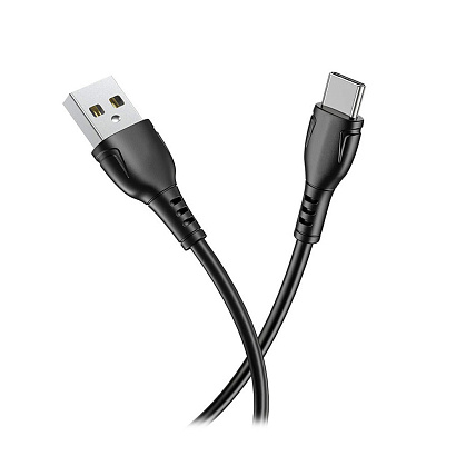 Кабель USB - Type-C Axtel AX51 (25см) черный