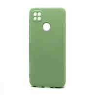 Чехол Silicone Case NEW ERA (накладка/силикон) для Xiaomi Redmi 9C/Redmi 10A зеленый