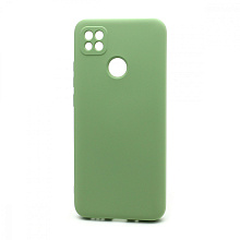 Чехол Silicone Case NEW ERA (накладка/силикон) для Xiaomi Redmi 9C/Redmi 10A зеленый