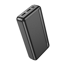 Внешний аккумулятор HOCO J91A 20000 mAh (Micro-USB/Type-C/2USB 2,1A/LED) черный