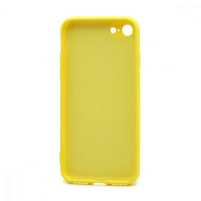 Чехол Silicone Case NEW ERA (накладка/силикон) для Apple iPhone 7/8/SE 2020 желтый
