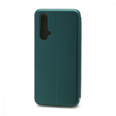 Чехол-книжка BF модельный (силикон/кожа) для Realme X3 зеленый