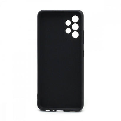 Чехол Silicone Case NEW ERA (накладка/силикон) для Samsung Galaxy A32 4G черный