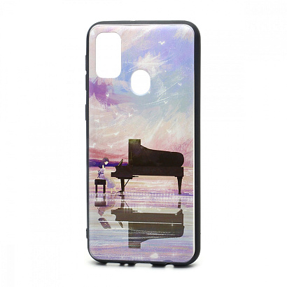 Чехол EDIVIA 3D Print (накладка/силикон-пластик) для Samsung Galaxy M21/M30S (076)