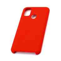 Чехол Silicone Cover Color для Samsung Galaxy M21/M30S (001) красный