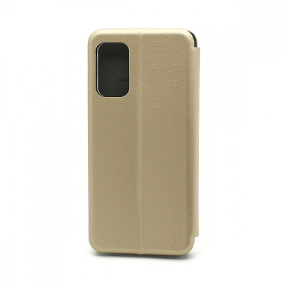 Чехол-книжка BF модельный (силикон/кожа) для Samsung Galaxy A32 4G золотистый