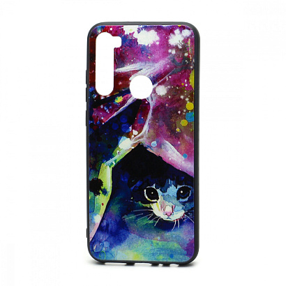 Чехол EDIVIA 3D Print (накладка/силикон-пластик) для Xiaomi Redmi Note 8T (079)