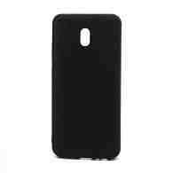 Чехол силиконовый с кожаной вставкой Leather Cover для Xiaomi Redmi 8A черный