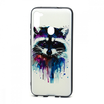 Чехол EDIVIA 3D Print (накладка/силикон-пластик) для Samsung Galaxy A11/M11 (048)