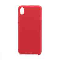 Чехол Silicone Cover Color для Xiaomi Redmi 7A (015) красный