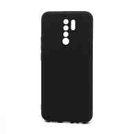 Чехол Silicone Case NEW ERA (накладка/силикон) для Xiaomi Redmi 9 черный
