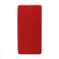 Чехол-книжка BF модельный (силикон/кожа) для Samsung Galaxy S22 Ultra красный