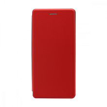 Чехол-книжка BF модельный (силикон/кожа) для Samsung Galaxy S22 Ultra красный