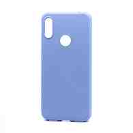 Чехол Silicone Case NEW ERA (накладка/силикон) для Huawei Honor 8A/Y6 2019 голубой
