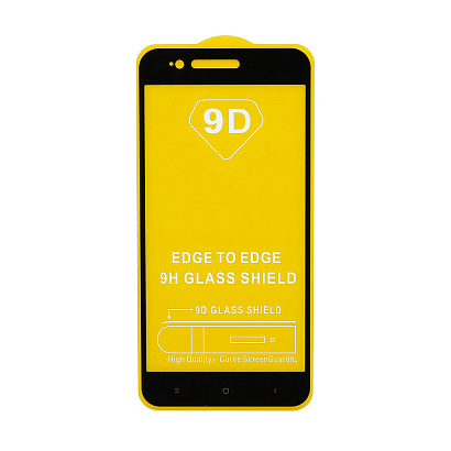 Защитное стекло Full Glass для Xiaomi Mi A1/5X черное (Full GC) тех. пак
