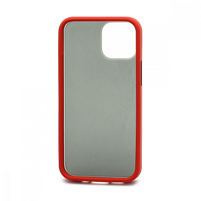 Чехол Shockproof силикон-пластик для Apple iPhone 13 Mini/5.4 красно-черный