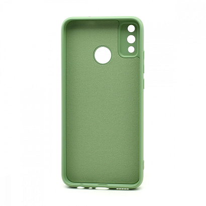 Чехол Silicone Case NEW ERA (накладка/силикон) для Huawei Honor 9X Lite зеленый