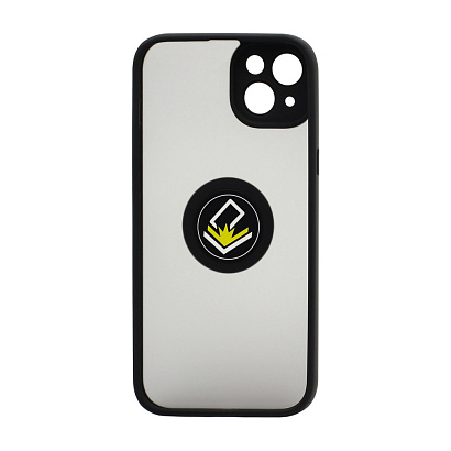 Чехол Shockproof Ring для Apple iPhone 14 Plus/6.7 (004) черный