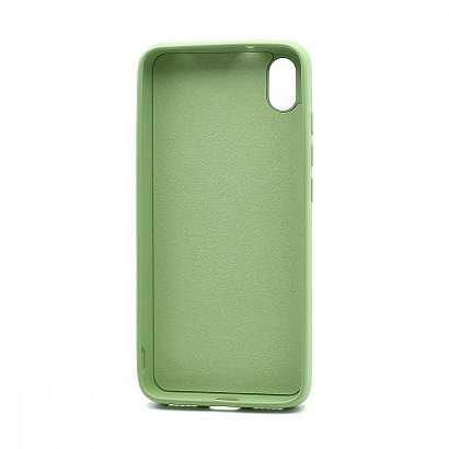 Чехол Silicone Case NEW ERA (накладка/силикон) для Xiaomi Redmi 7A зеленый