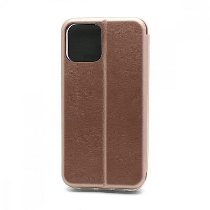 Чехол-книжка BF модельный (силикон/кожа) для Apple iPhone 12 Pro Max/6.7 розовый