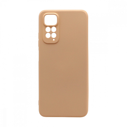 Чехол Silicone Case NEW ERA (накладка/силикон) для Xiaomi Redmi Note 11/Redmi Note 11S светло розовы