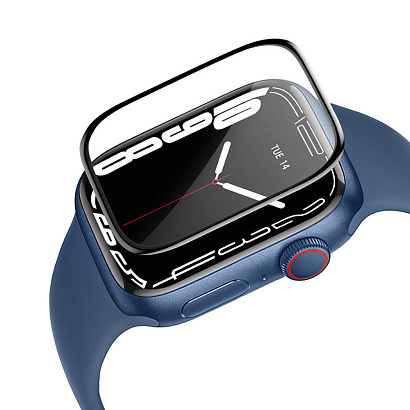 Защитное стекло HOCO A30 для Apple Watch Series 7 41mm черное