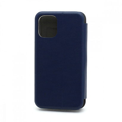 Чехол-книжка BF модельный (силикон/кожа) для Apple iPhone 12 mini/5.4 синий