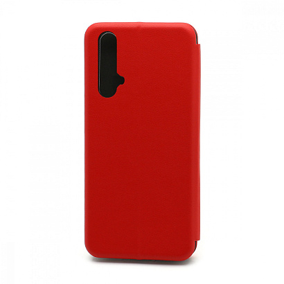 Чехол-книжка BF модельный (силикон/кожа) для Realme X3 красный